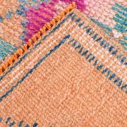 Tapis De Cuisine 2x12 Orange Tapis De Coureur Vintage Herki, 73x369Cm