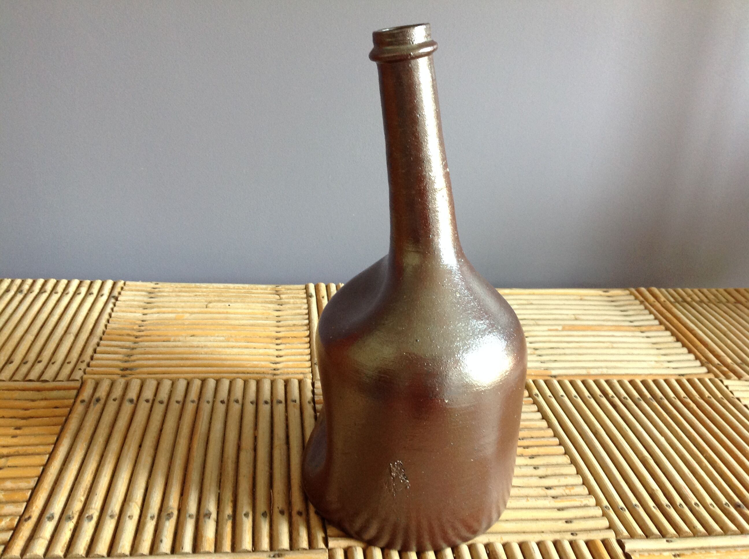 Bouteille en grès