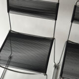 Set of 4 Spaghetti chairs by Giandomenico Belotti for Alias, Italy