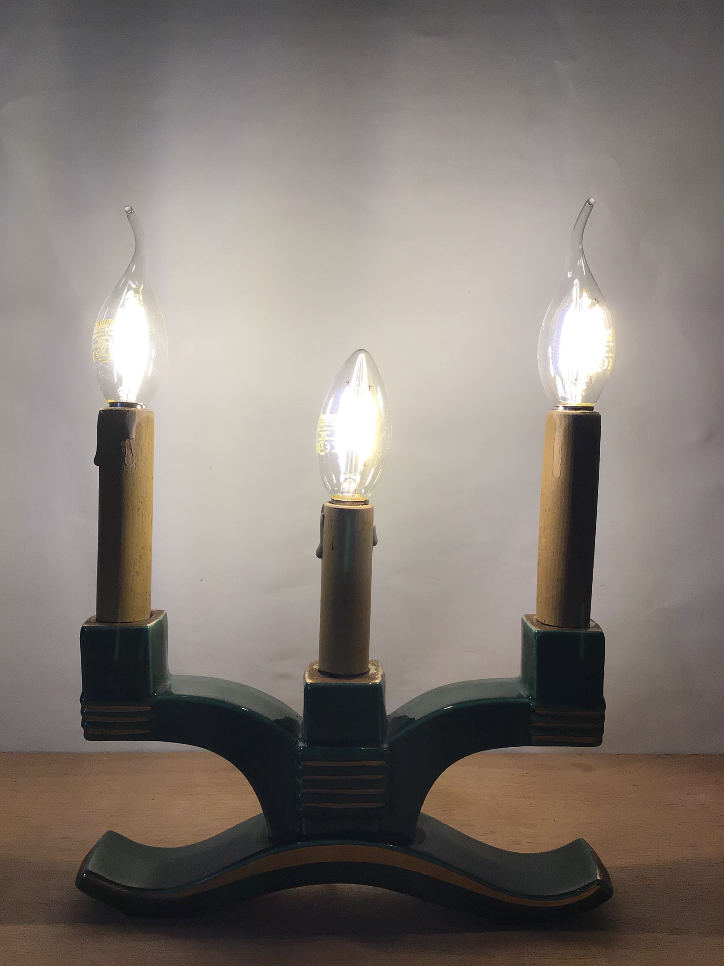 Candlestick lamp Art deco