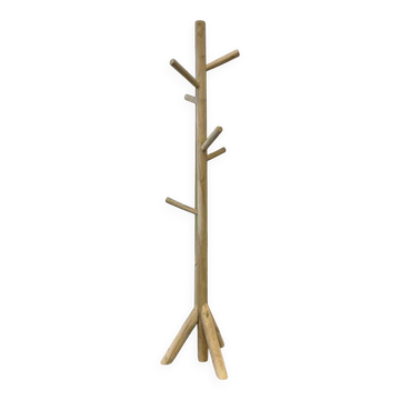 Bohemian coat rack / wooden coat rack