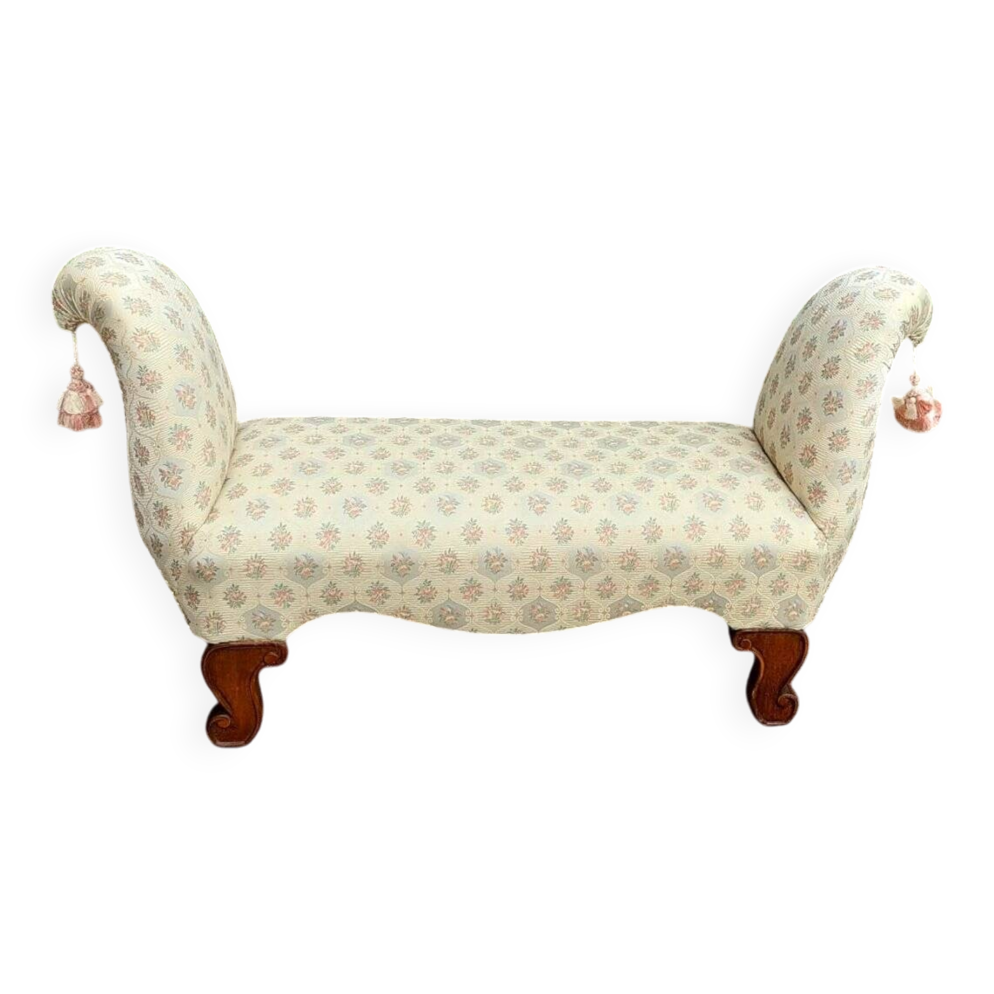 Wooden bedside bench