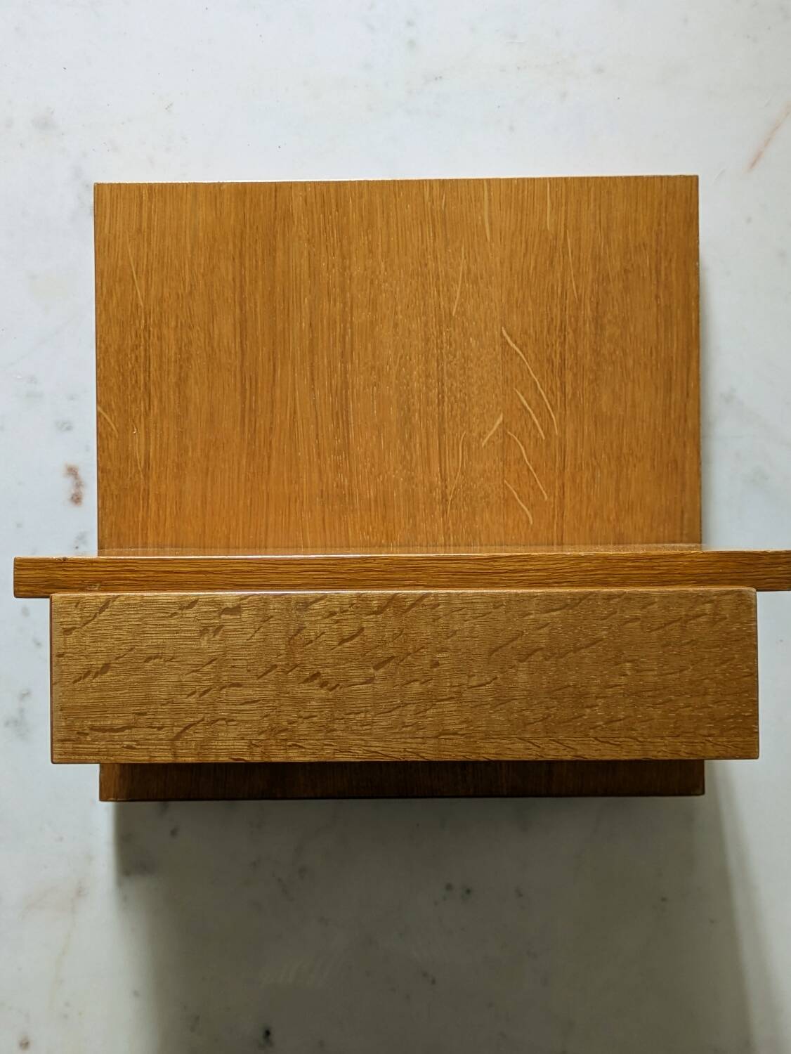 Vintage wall-mounted bedside table 50'60'