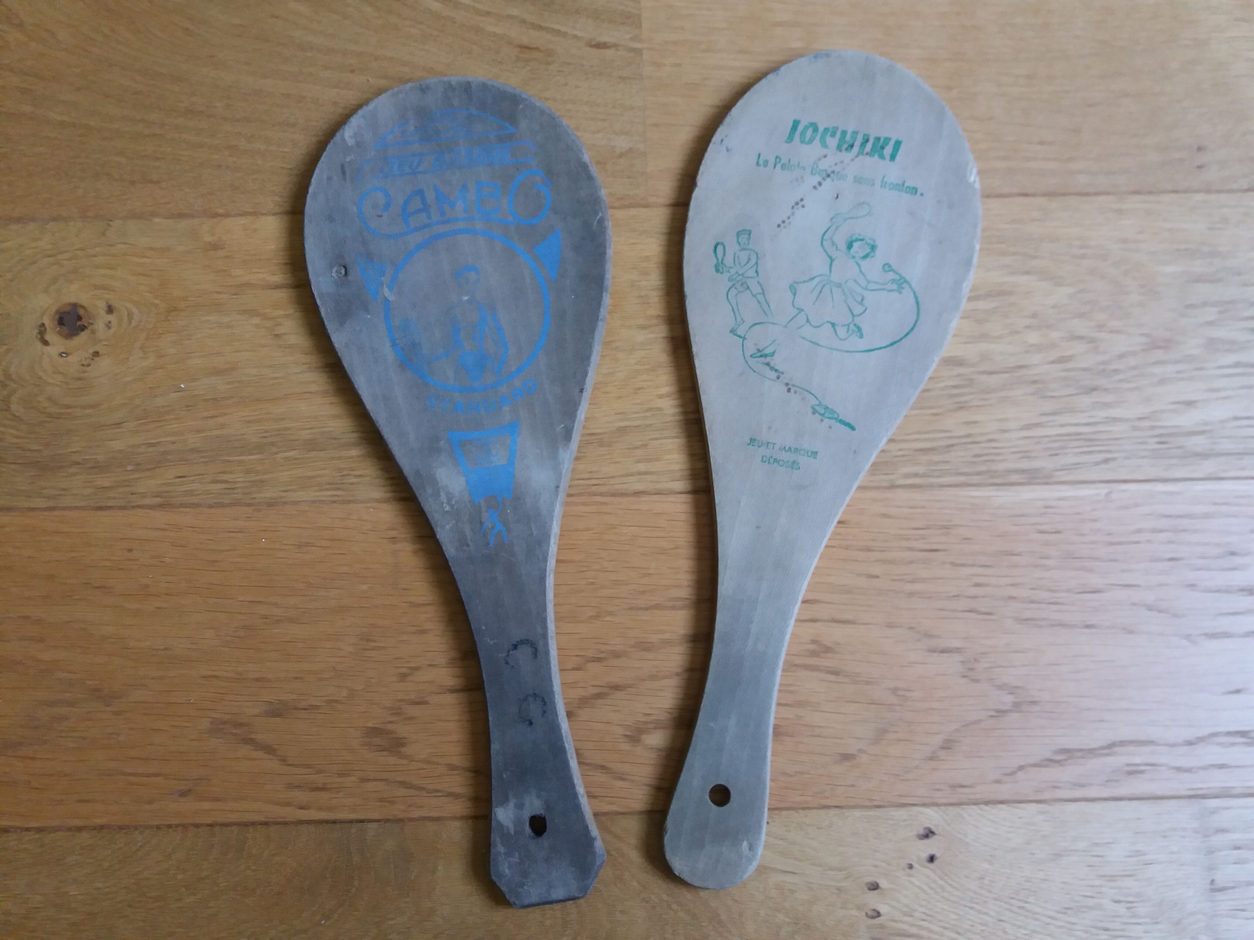 Jokari Basque pelota rackets