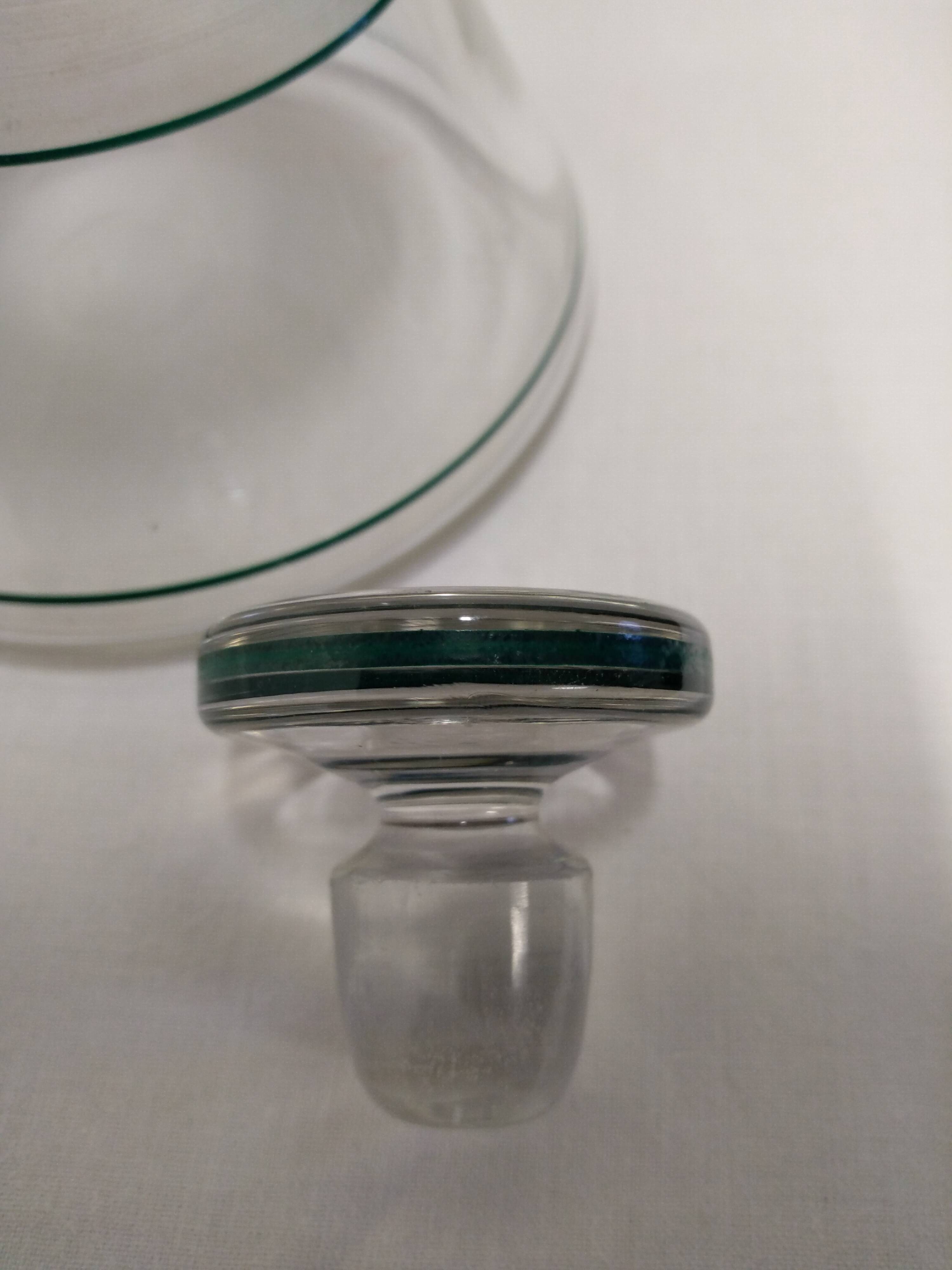 Old conical carafe/liquor carafe