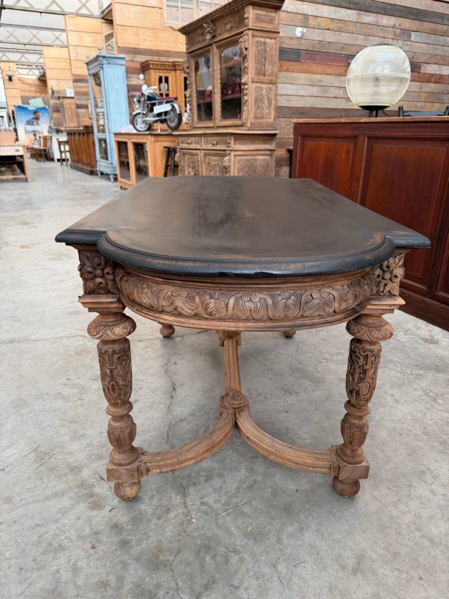 Console en chêne 19ème