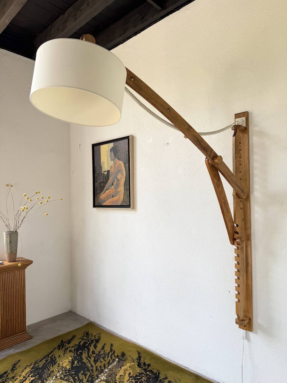 Mountain furniture gallows France pine