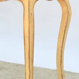 Console 2 drawers in lacquered wood