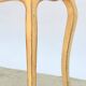 Console 2 tiroirs en bois laqué