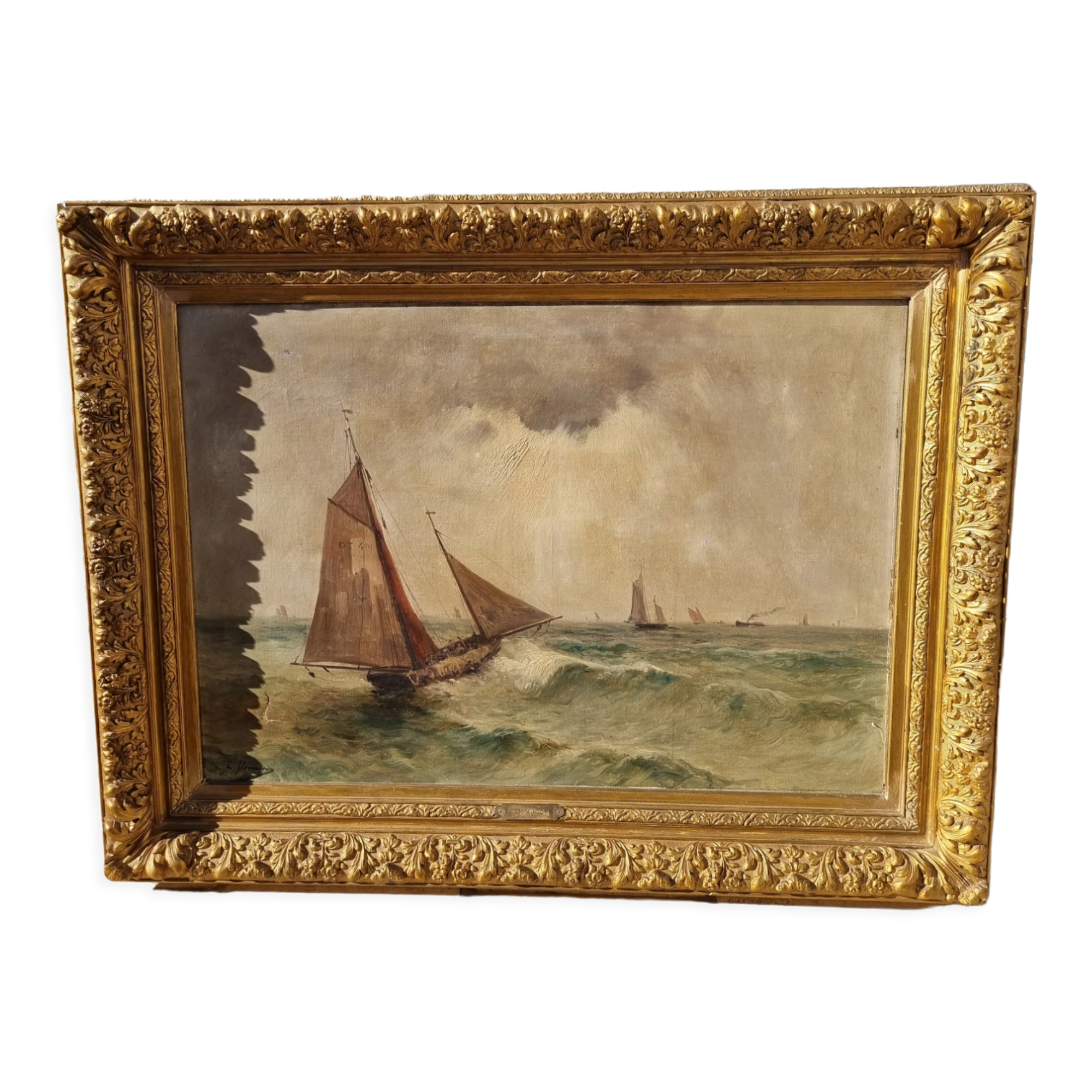 Marine table XIXth century