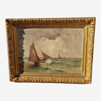 Tableau marine XIXeme