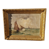 Marine table XIXth century