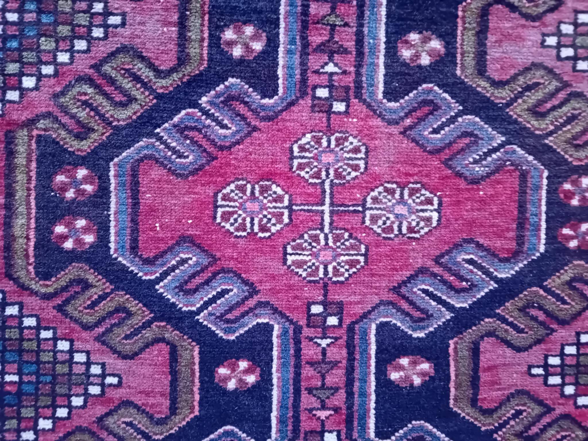 Tapis Persan Hamadan fait main 147x100cm
