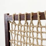 Brutalist "cord" paravent / room divider