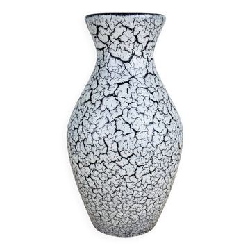 Vase céramique crispée West Germany, années 60