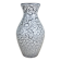 Crinkled ceramic vase West Germany, 1960s