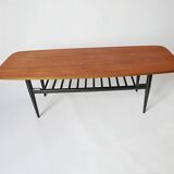 Scandinavian teak coffee table 1970
