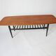 Table basse en teck scandinave 1970