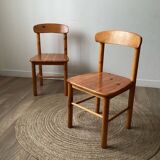Vintage pine chair