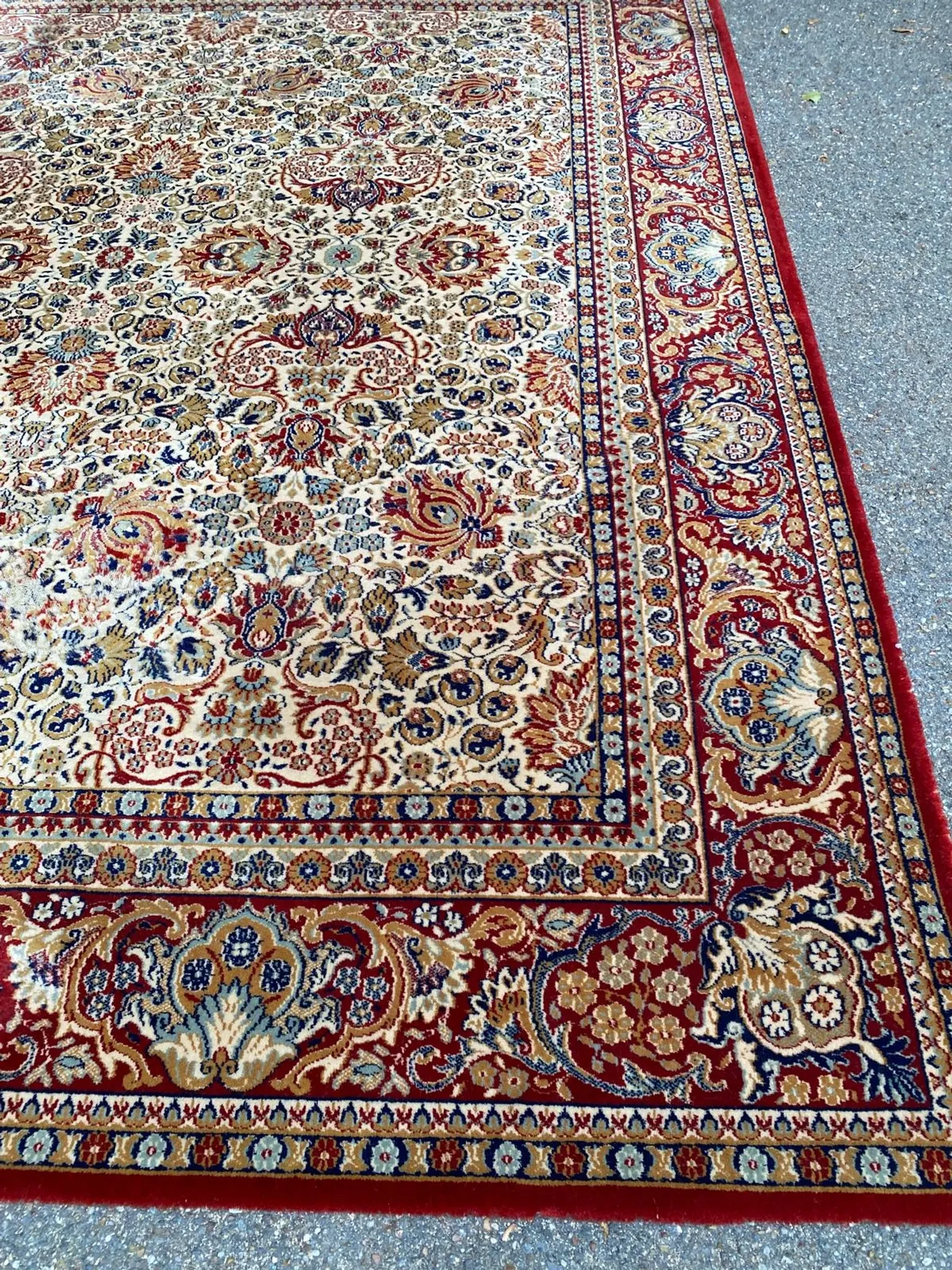 Large Persian carpet 100% pure wool 250x300 cm Kemal