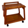 Danish teak bar cart, 1960s