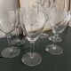 Grands verres en cristal