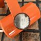 Orange spot pin