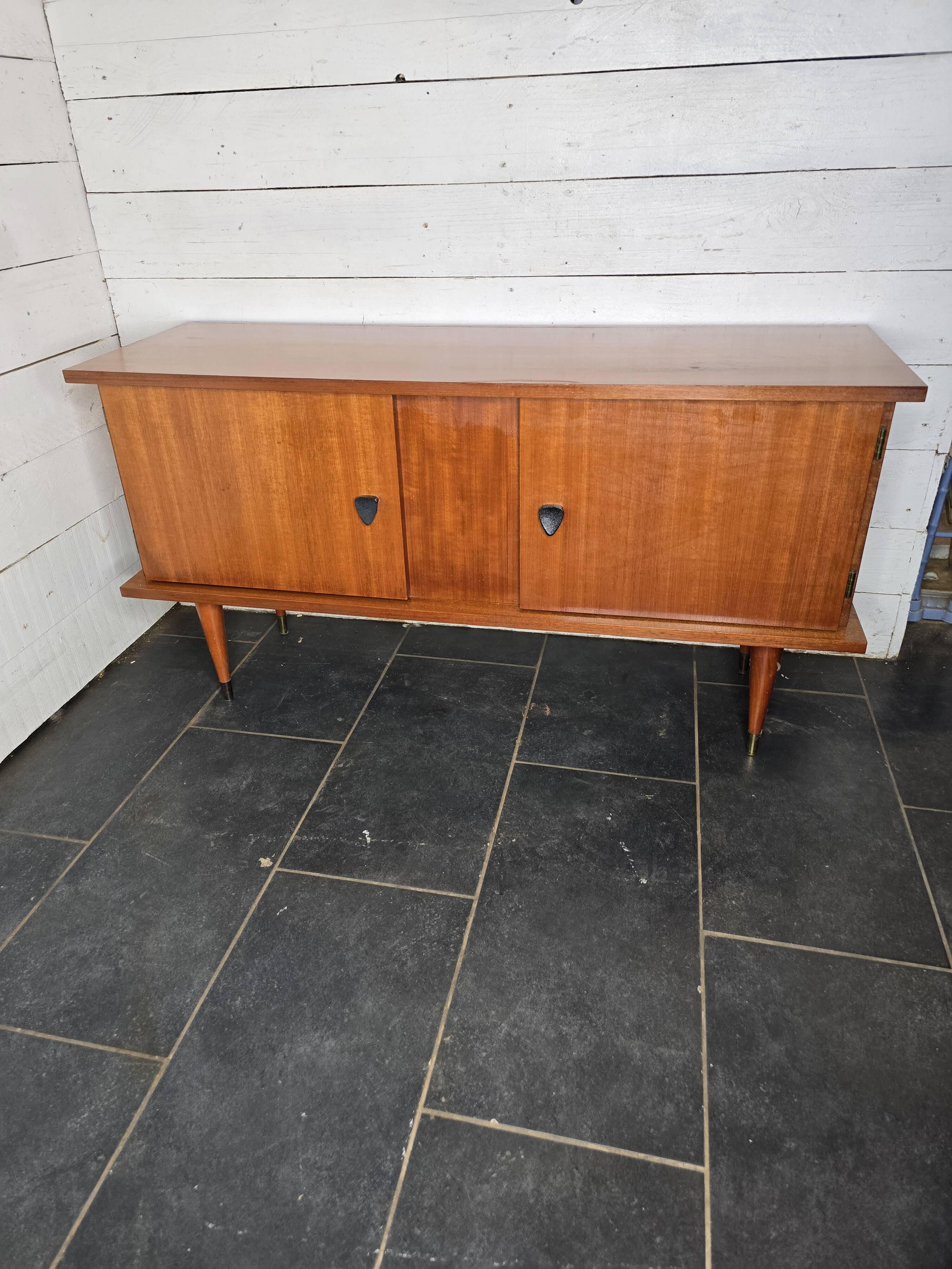 Vintage teak sideboard from the 60s