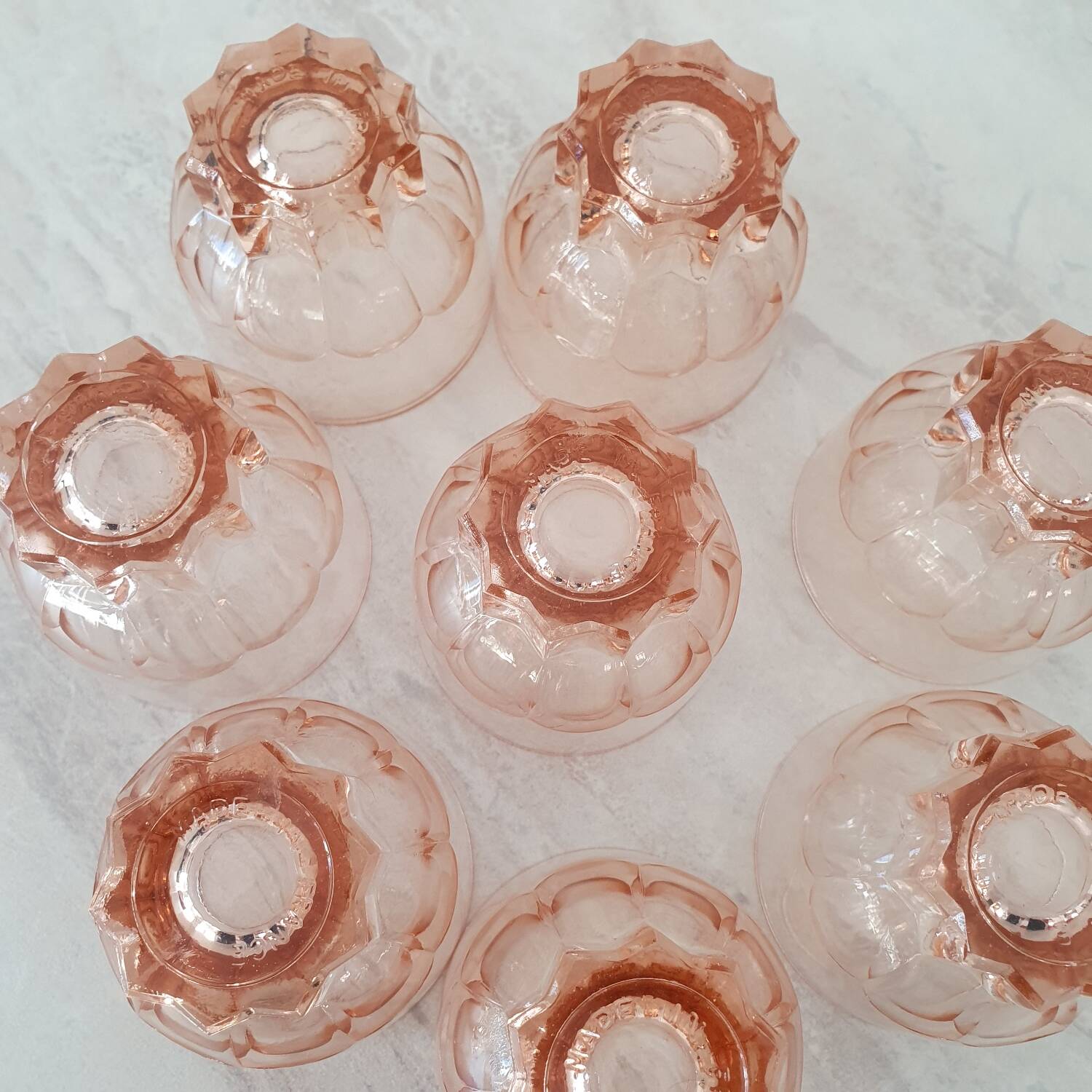 Small Art Deco glasses