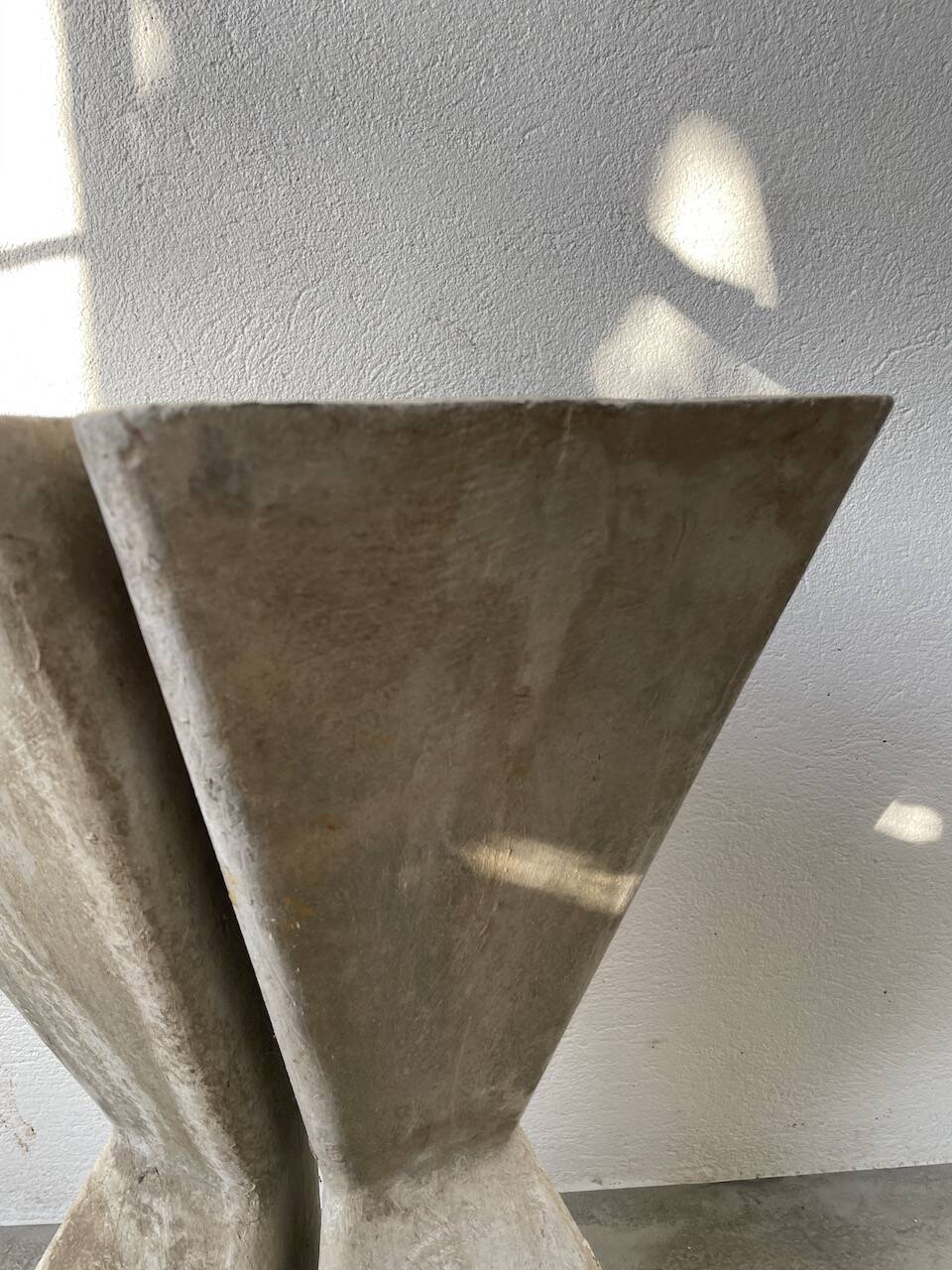 Planters jardinières fibrociment triangulaires