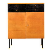 Vintage high sideboard with drawers