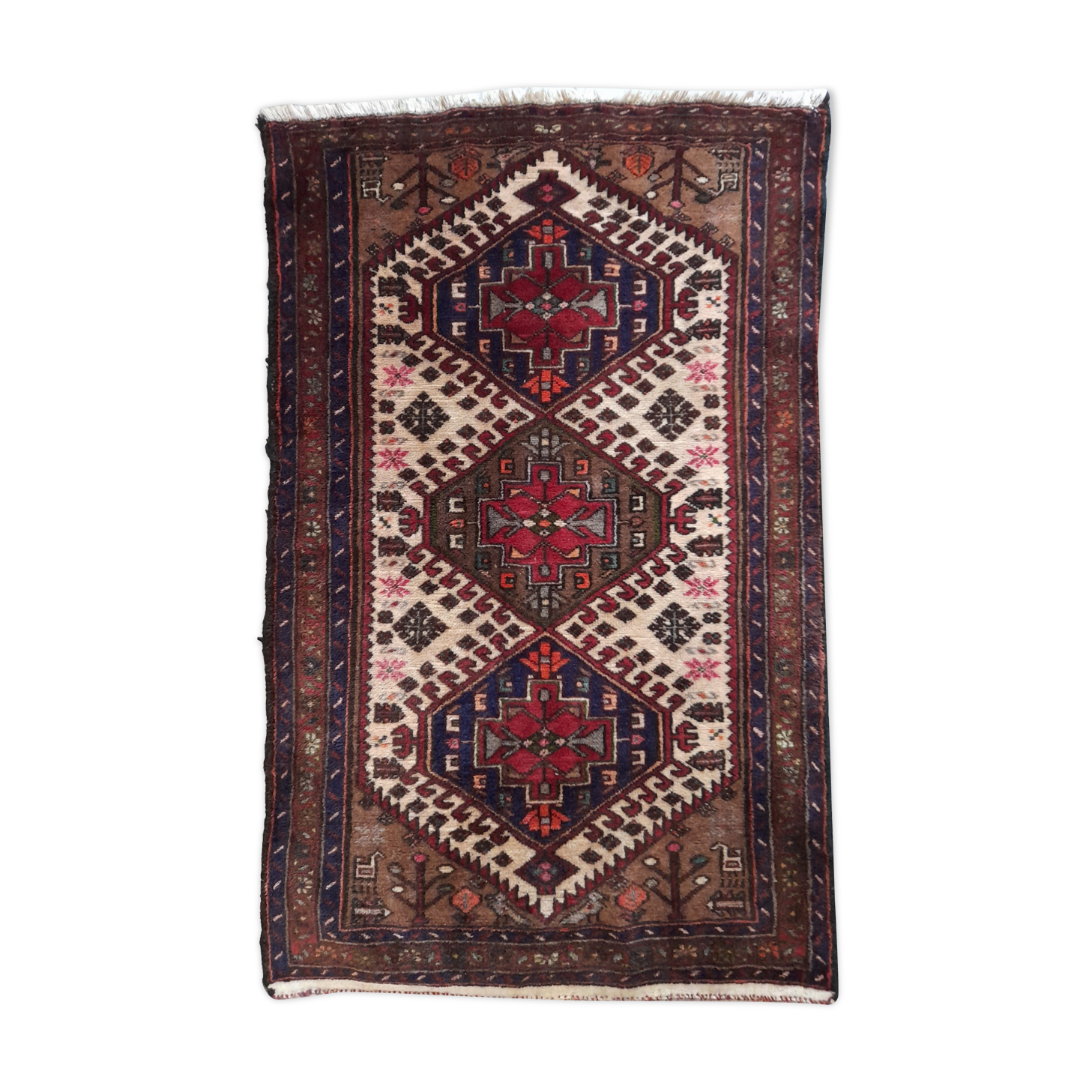 Hand-knotted Caucasian rug 94x150cm
