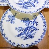 4 deep plates Gien Chardons (11)