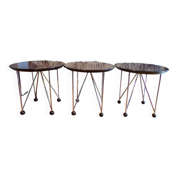 Set 3 tables basses 1970 — Beyit