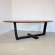 Table à manger ovale en noyer massif 260x120 - Bert Plantagie