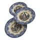 3 talking plates from Lunéville