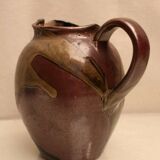 Pitcher in glazed sandstone