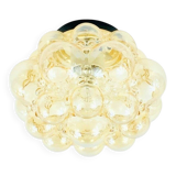 Mid-Century Bubble Glass Ceiling Light by Helena Tynell for Limburg, 1960s