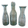 3 carafes en verre