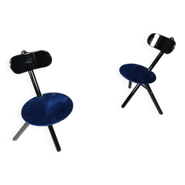 Pair of foldable stools by Calligaris, 1990s