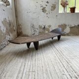 Coffee table bench Senoufo 60s