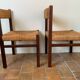 Pair of Mid-Century wicker chairs