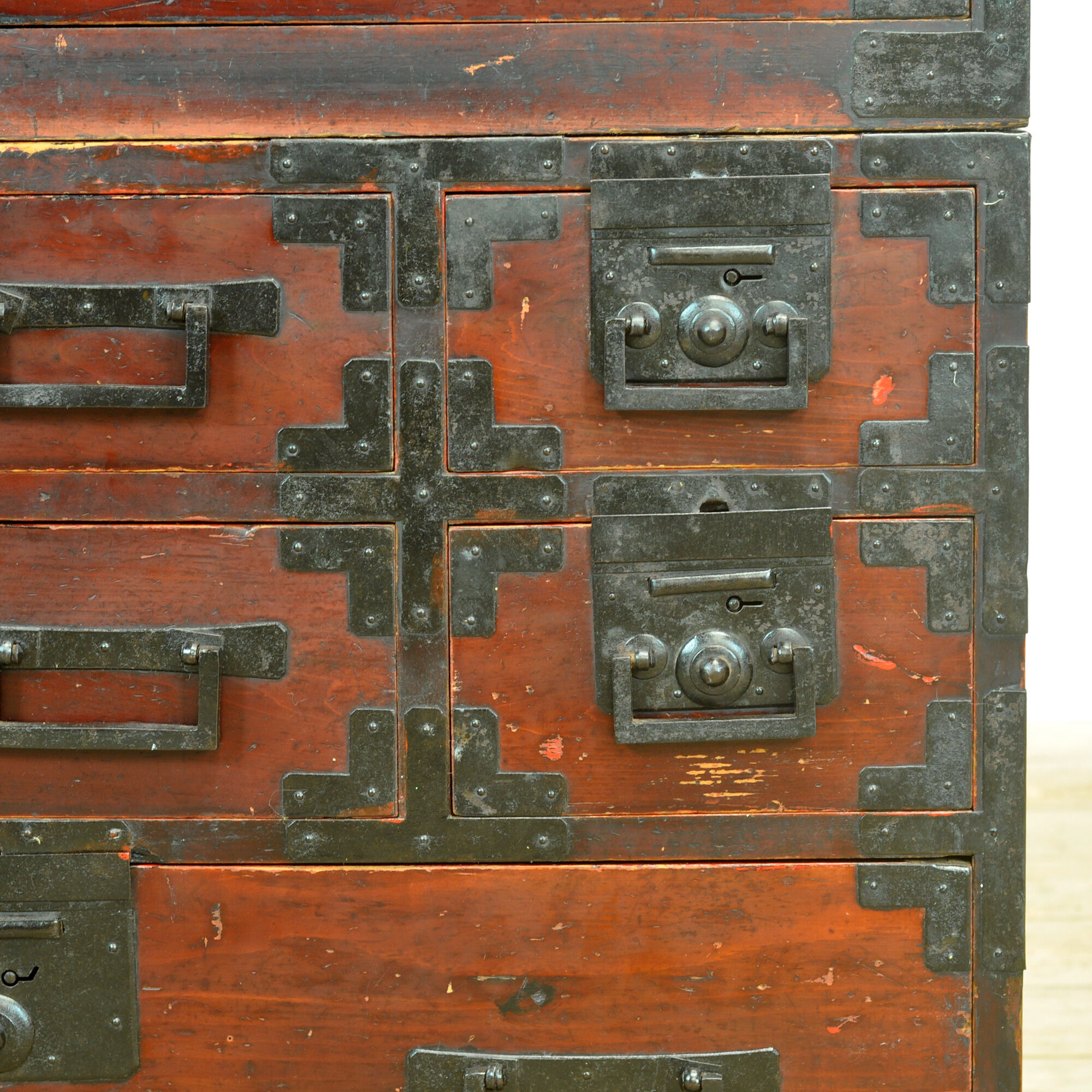 Japanese Tansu chest of drawers, circa 1890