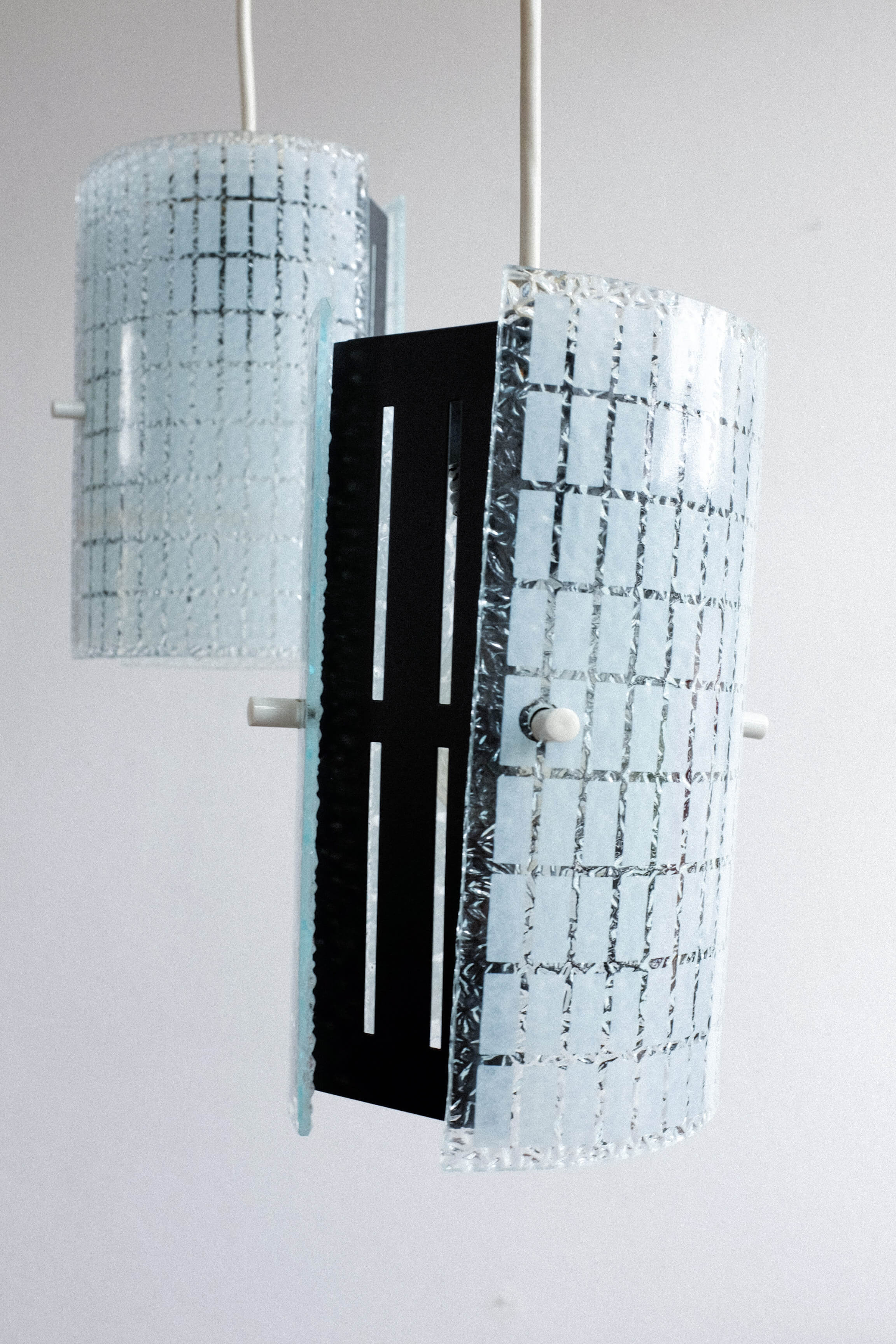 Vintage german hanging lamp, 1980s