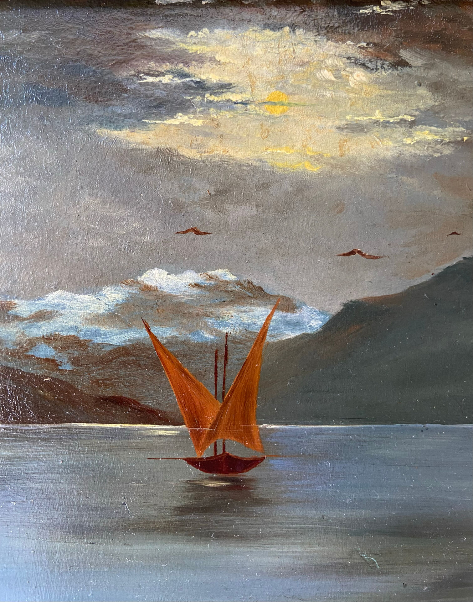Barque vaudoise sur le Léman – École suisse
