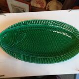 Service to Sarreguemines Green fish, plates dish and sauce