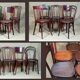 Lot 5 chairs bistro 20s Kohn, Baumann, Japy.