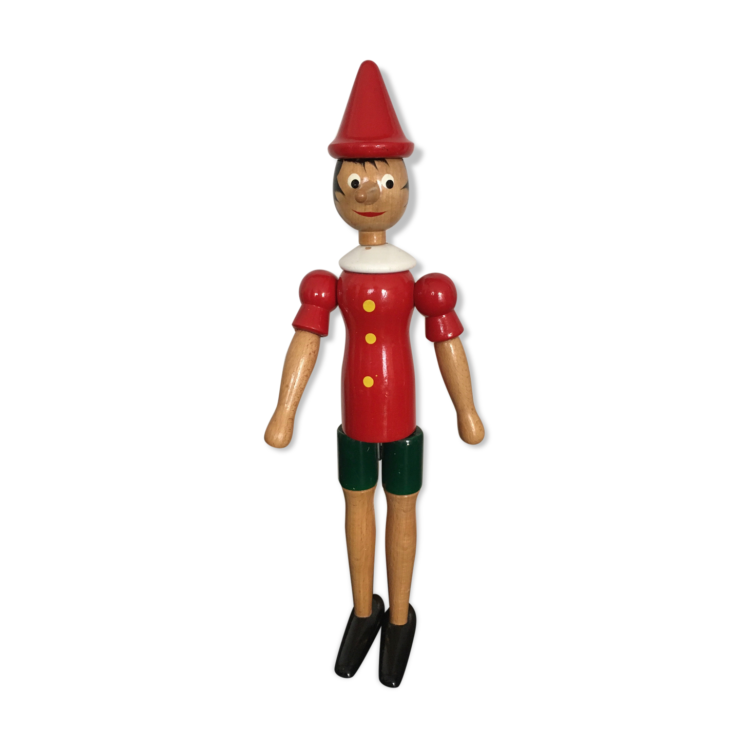 PINOCCHIO EN BOIS articulé, hauteur 50 cm, superbe état EUR 50,00 - FR
