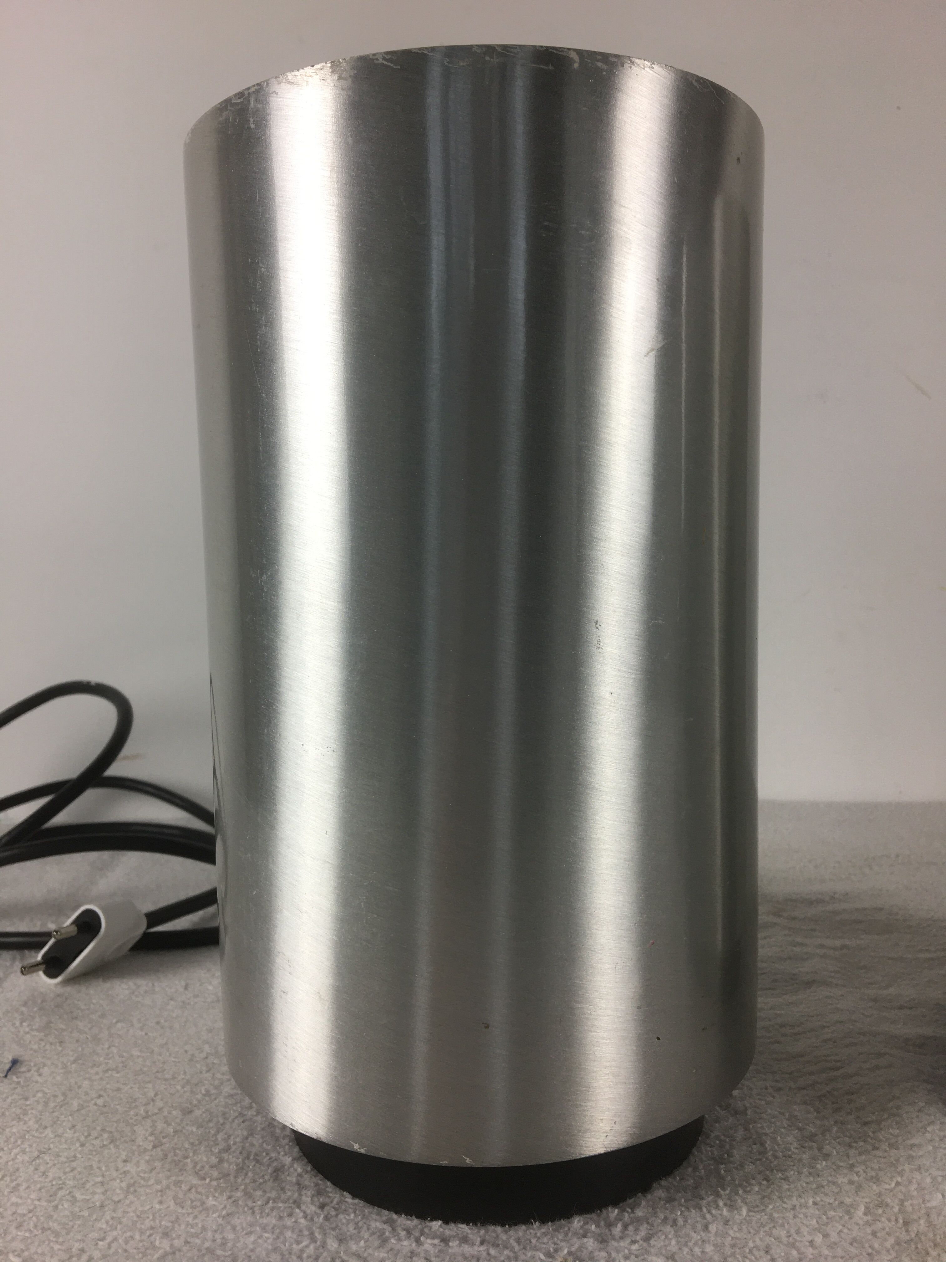 Pair of 1960/70 pipe table lamps published by Concord lighting