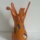 Large vintage blown glass vase Simais